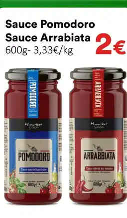 Hmarket Sauce pomodoro offre