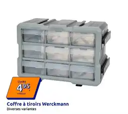 Action WERCKMANN Coffre à tiroirs offre