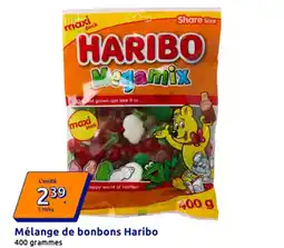 Action HARIBO Mélange de bonbons offre