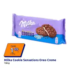 Action Milka Cookie Sensations Oreo Creme offre
