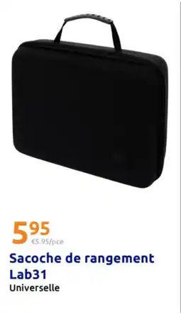 Action Sacoche de rangement Lab31 offre