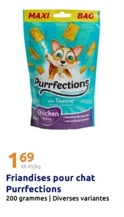 Action Friandises pour chat Purrfections offre