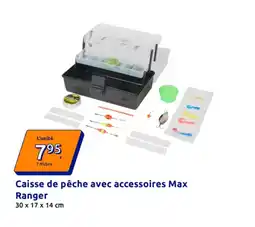 Action Caisse de pêche avec accessoires Max Ranger offre