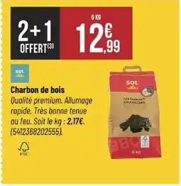Bricorama Charbon de bois offre