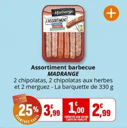 Coccinelle Express MADRANGE Assortiment barbecue offre