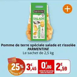 Coccinelle Express PARMENTINE Pomme de terre spéciale salade et rissolée offre