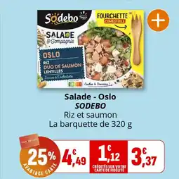 Coccinelle Express SODEBO Salade - Oslo offre