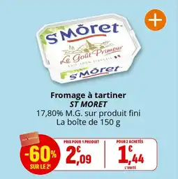 Coccinelle Express ST MORET Fromage à tartiner offre