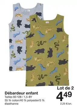 Zeeman Débardeur enfant offre