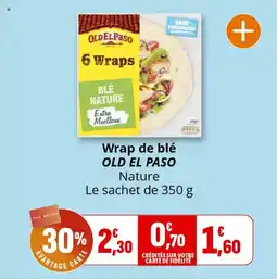 Coccinelle Express OLD EL PASO Wrap de blé offre