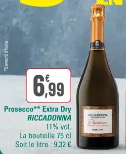 G20 Prosecco extra dry riccadonna offre
