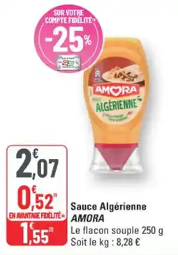 G20 Sauce algérienne amora offre