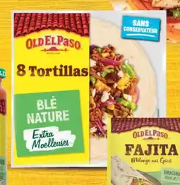 G20 8 tortillas blé nature old el paso offre
