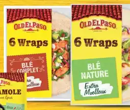 G20 6 wraps blé complet old el paso offre
