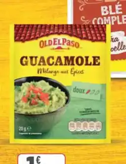 G20 Mélange aux épices pour guacamole old el paso offre