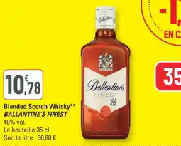 G20 Blended scotch whisky ballantine's finest offre