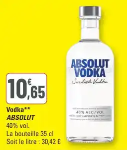 G20 Vodka absolut offre