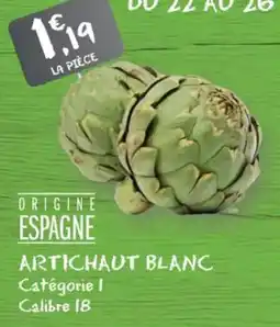 G20 Artichaut blanc offre