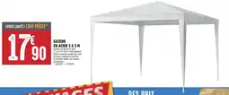 Brico Cash Gazebo en acier offre