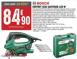 Brico Cash Bosch coffret scie sauteuse 620 w offre