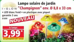 Norma Lampe solaire de jardin offre