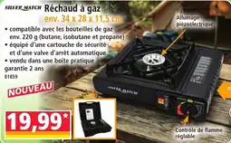 Norma Silver match réchaud à gaz offre