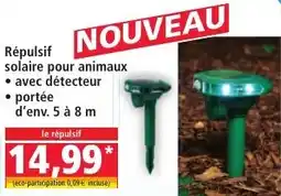 Norma Nouveau répulsif solaire pour animaux offre