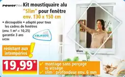 Norma Kit moustiquaire alu slim pour fenêtre offre