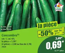 Norma Concombre offre