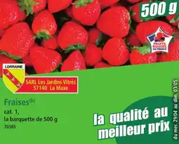 Norma Fraises offre