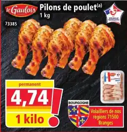 Norma Pilons de poulet offre