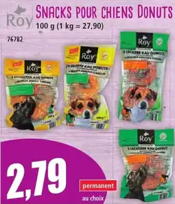 Norma Roy snacks pour chiens donuts offre