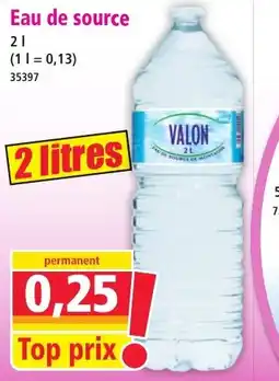 Norma Eau de source offre