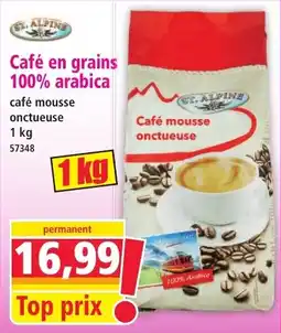 Norma Café en grains 100% arabica offre