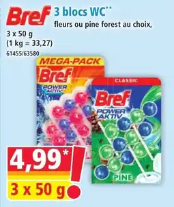 Norma Bref 3 blocs wc offre