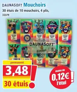 Norma Daunasoft mouchoirs offre