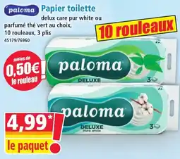 Norma Paloma papier toilette offre