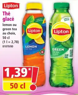 Norma Lipton thé glacé offre