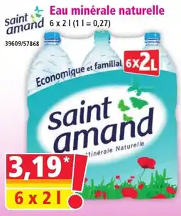 Norma Eau minérale naturelle offre