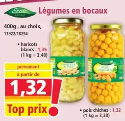 Norma Légumes en bocaux offre
