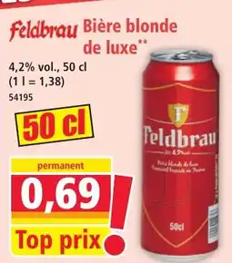 Norma Feldbrau bière blonde de luxe offre