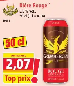 Norma Bière rouge offre