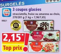 Norma Riva 3 coupes glacées offre