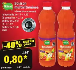 Norma Trimm boisson multivitaminée offre
