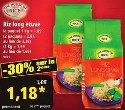 Norma The house of rice riz long étuvé offre