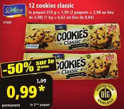 Norma Delicia 12 cookies classic offre