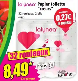 Norma Lalynea papier toilette cœurs offre