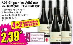 Norma Aop grignan-les-adhémar vieilles vignes fleurs de lys offre
