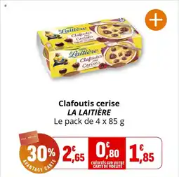 Coccinelle Express LA LAITIÈRE Clafoutis cerise offre