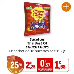 Coccinelle Express CHUPA CHUPS Sucettes The Best Of offre